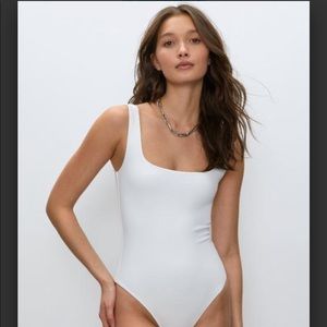 Babaton “Irwin” white bodysuit